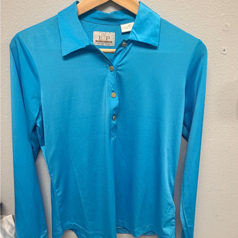 EP Pro Turquoise Button Down Shirt